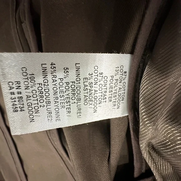 BCBGMaxAzria brown Striped Vest small - Picture 11 of 14